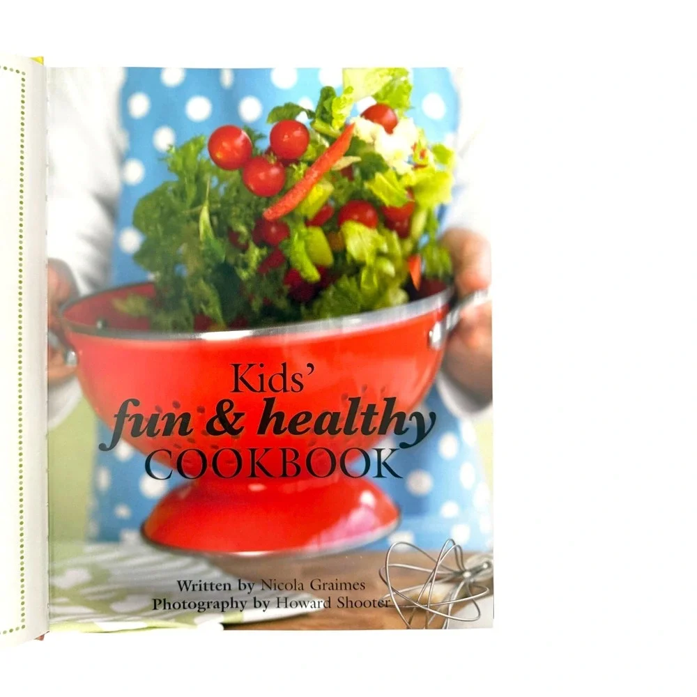 Kids Fun & Healthy Cookbook Nicola Graimes DK Over 100 Recipes Hardcover 2007